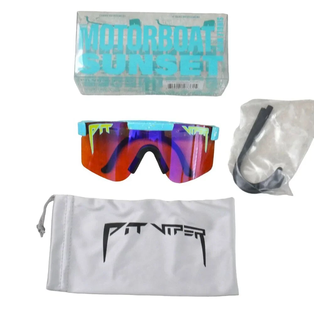 Pit Viper Youth Kids Sunglasses BLocks 100% UV Rays Baseball Football Sports NEW